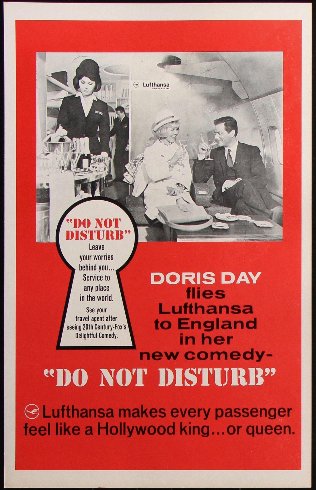 Do Not Disturb Original Vintage Movie Poster