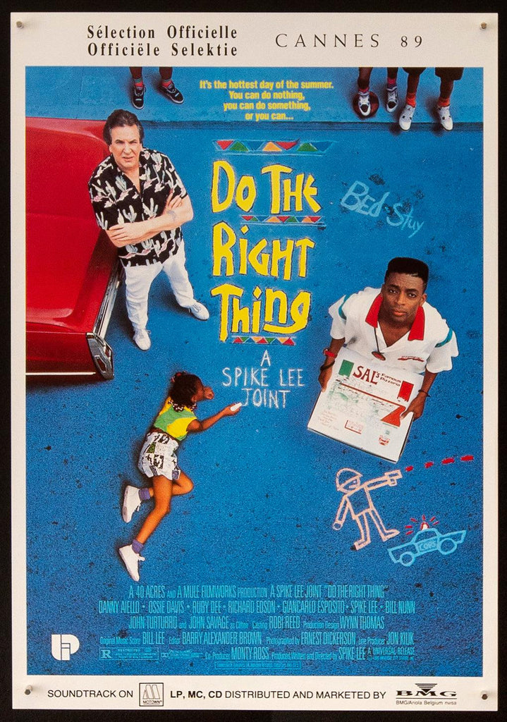 Do The Right Thing Belgian (14x22) Original Vintage Movie Poster