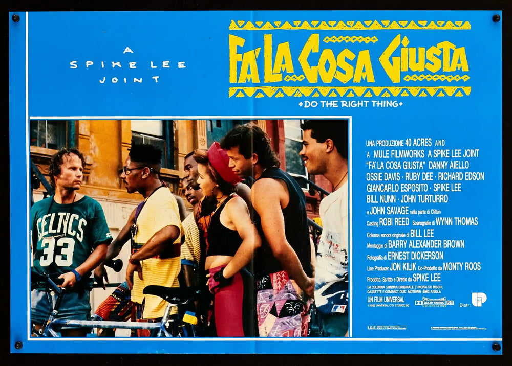 Do The Right Thing Original Vintage Movie Poster