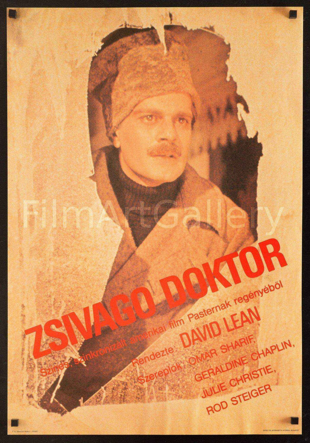 Doctor Zhivago Original Vintage Movie Poster