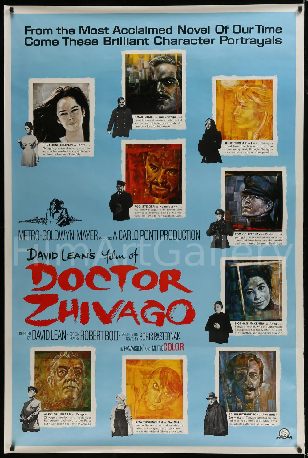 Doctor Zhivago Original Vintage Movie Poster