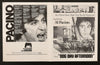 Dog Day Afternoon Original Vintage Movie Poster