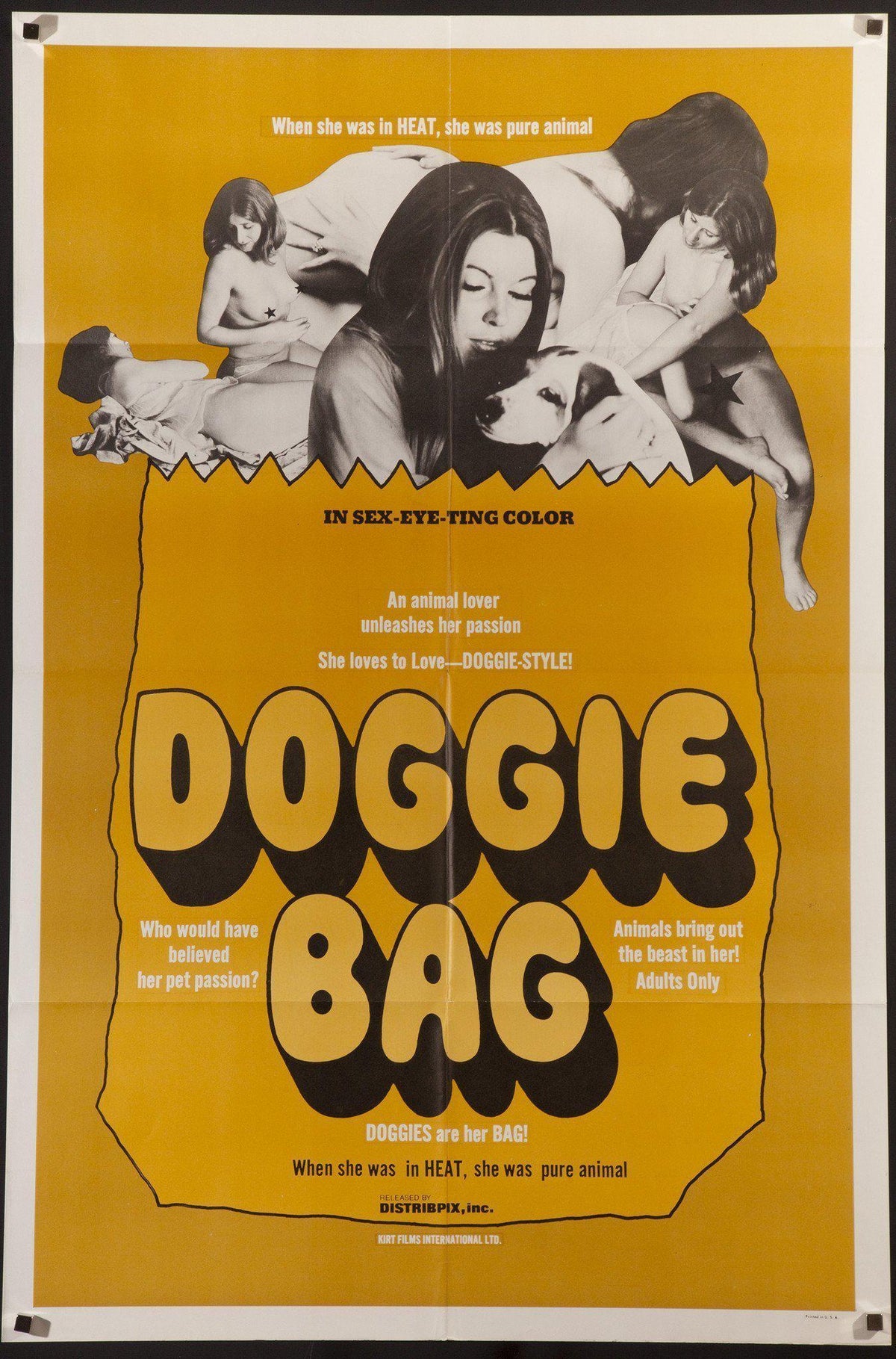 Doggie Bag Original Vintage Movie Poster