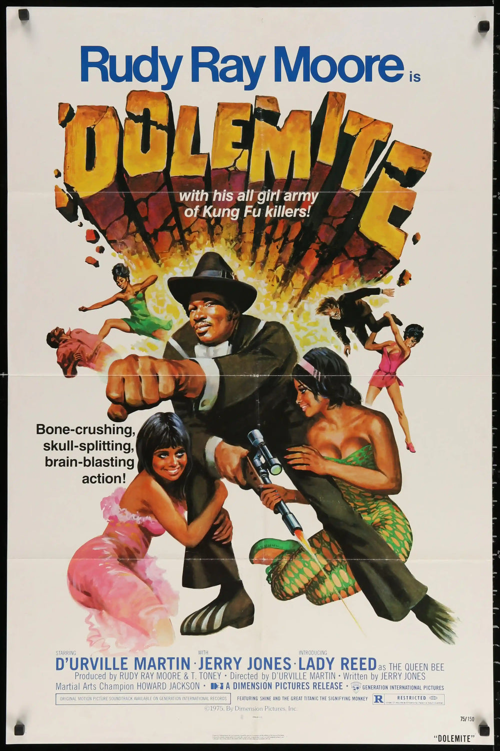 Dolemite Original Vintage Movie Poster