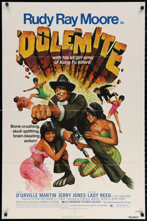 Dolemite Original Vintage Movie Poster