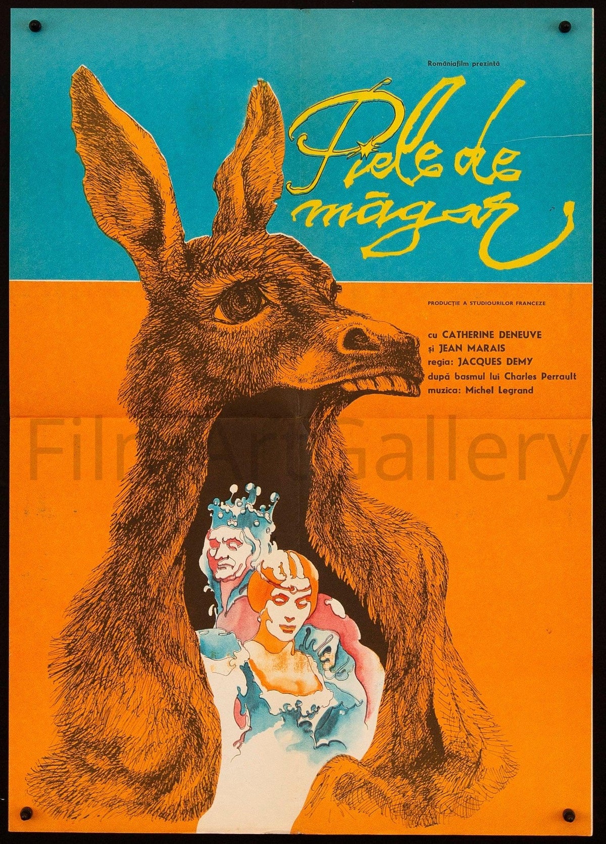 Donkey Skin (Peau D&#39;Ane) 18x26 Original Vintage Movie Poster