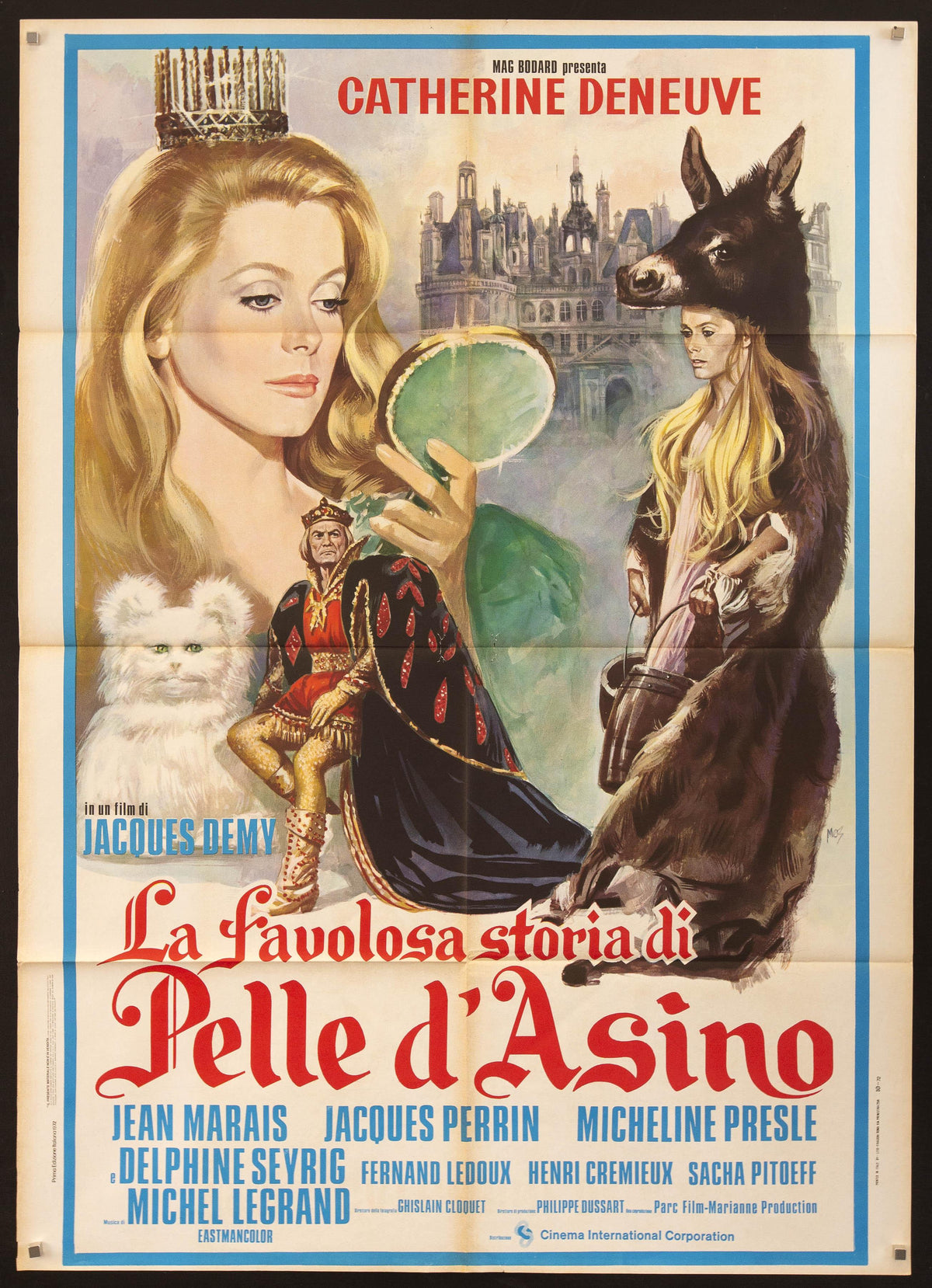 Donkey Skin (Peau D&#39;Ane) Italian 2 foglio (39x55) Original Vintage Movie Poster