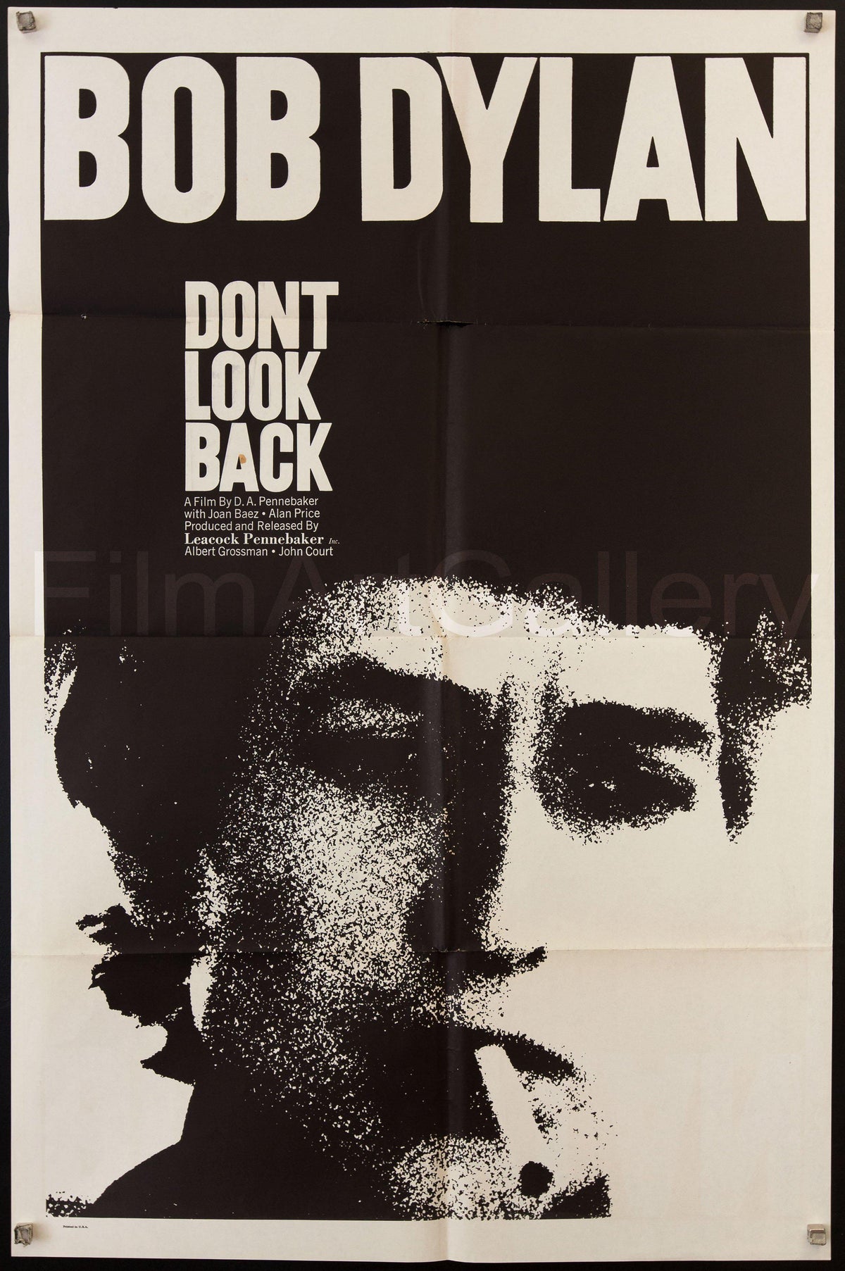 Don&#39;t Look Back 1 Sheet (27x41) Original Vintage Movie Poster