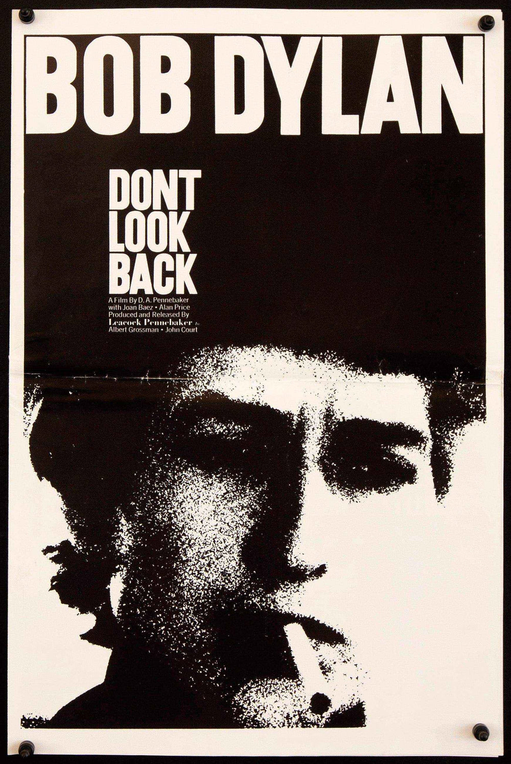 Don't Look Back Original Vintage Movie Poster