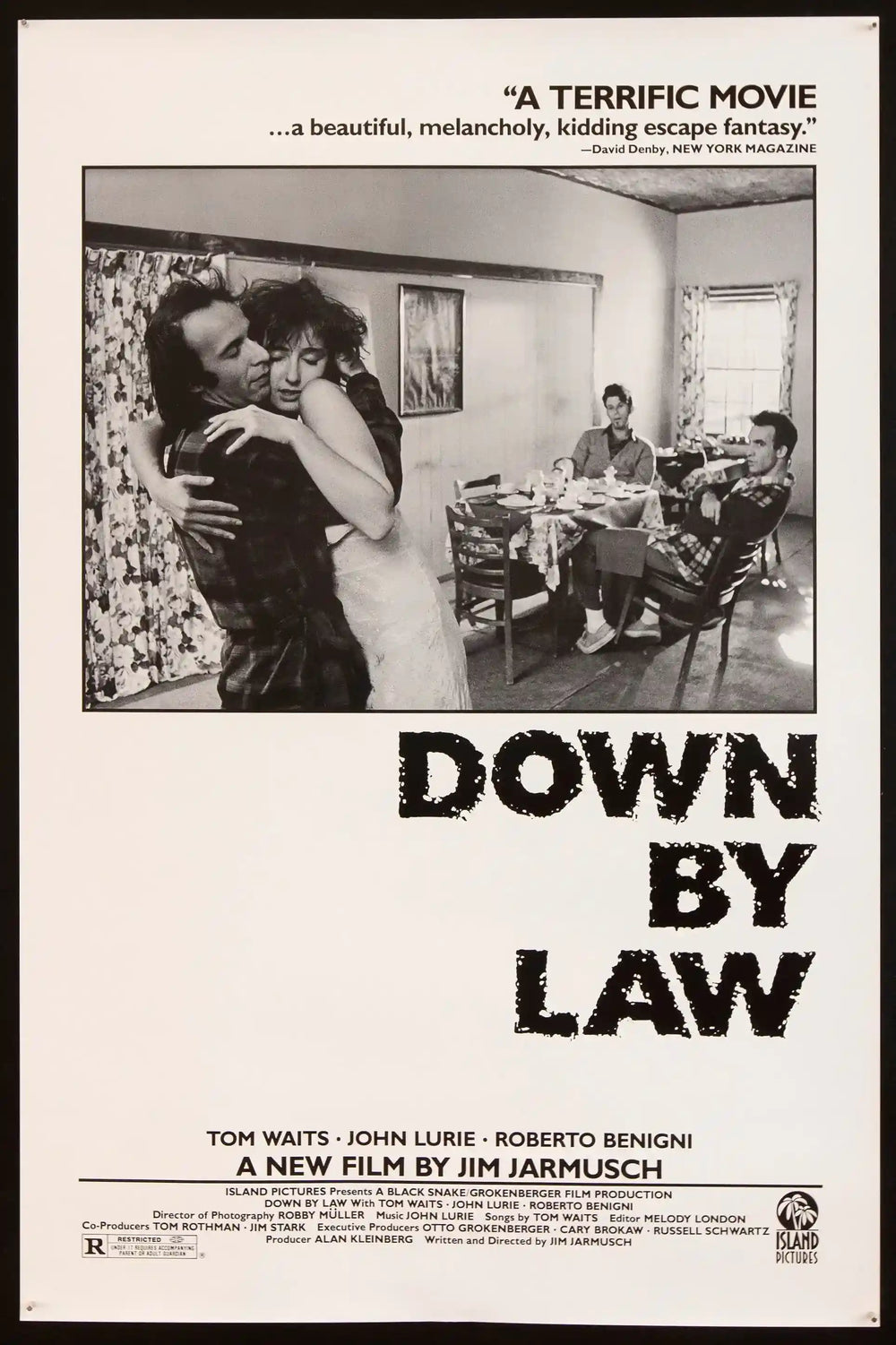Down By Law Original Vintage Movie Poster