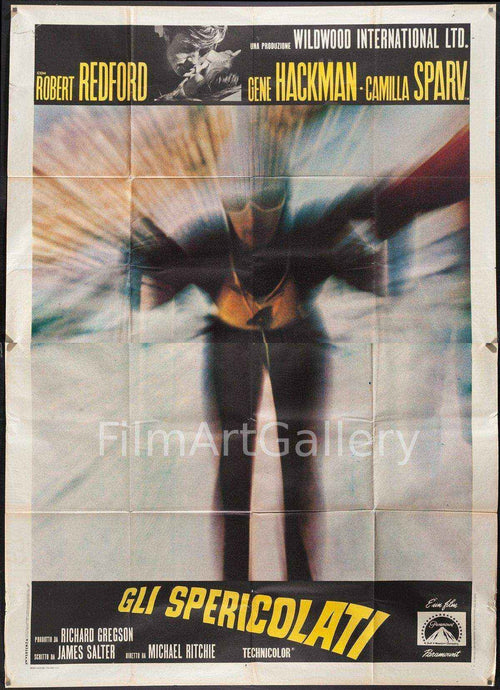 Downhill Racer Original Vintage Movie Poster