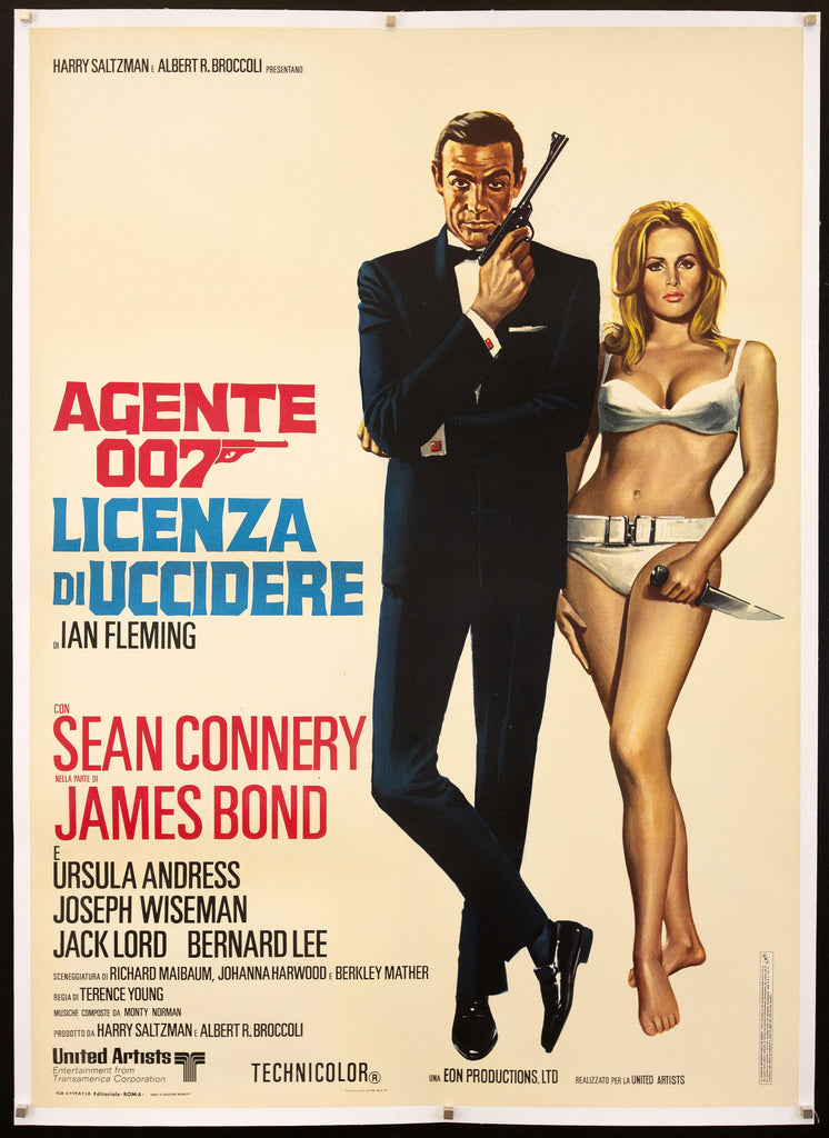 Dr. No Original Vintage Movie Poster