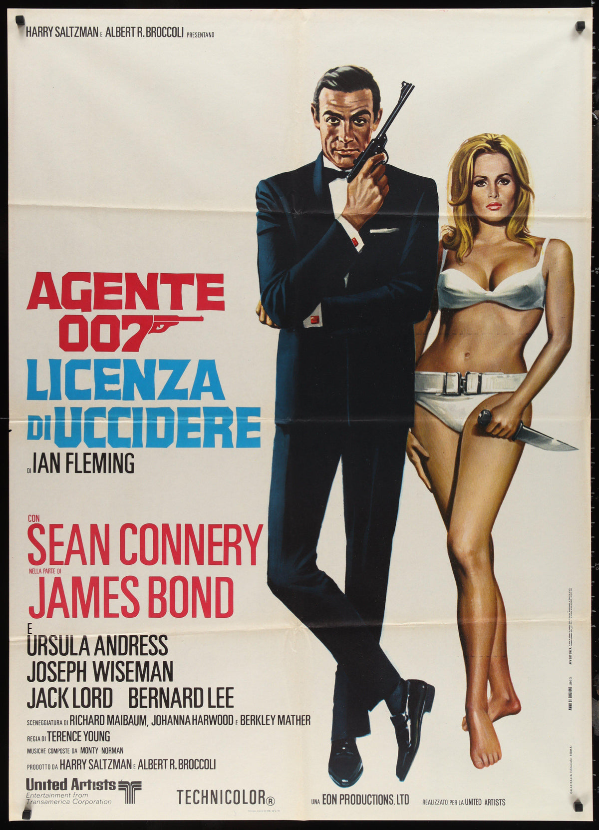 Dr. No Original Vintage Movie Poster