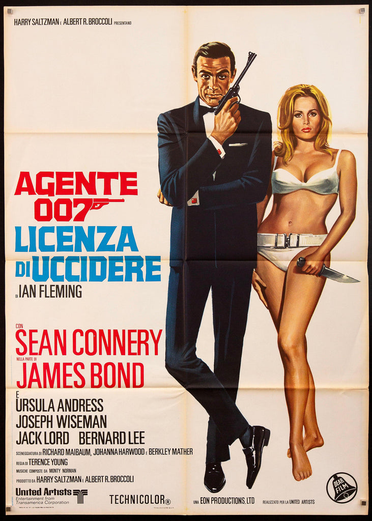 Dr. No Original Vintage Movie Poster