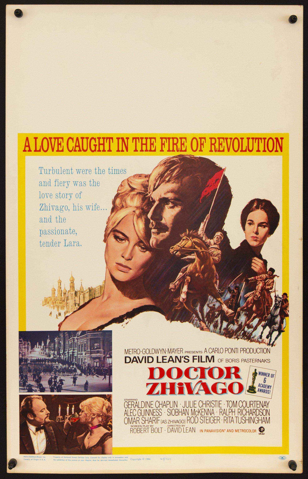 Dr. Zhivago Original Vintage Movie Poster
