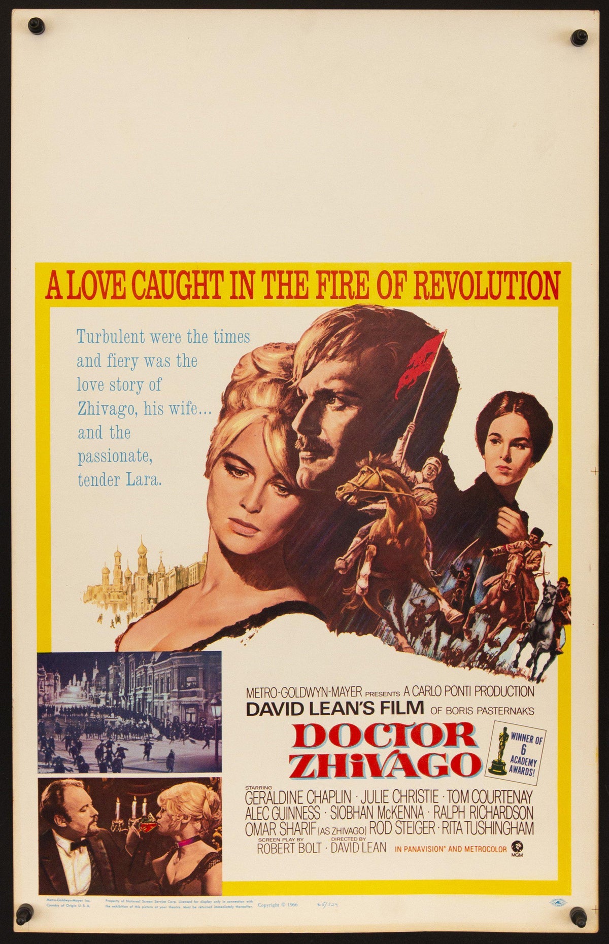 Dr. Zhivago Original Vintage Movie Poster