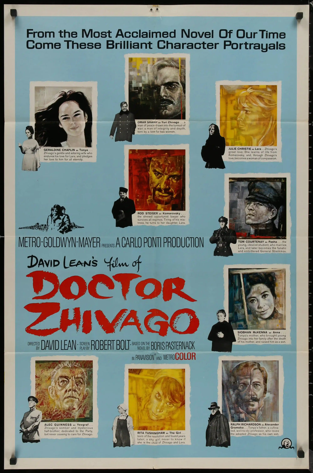 Dr. Zhivago Original Vintage Movie Poster