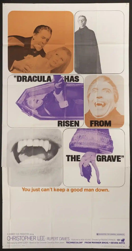 Dracula Has Risen From the Grave Original Vintage Movie Poster