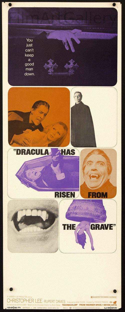Dracula Has Risen From the Grave Original Vintage Movie Poster