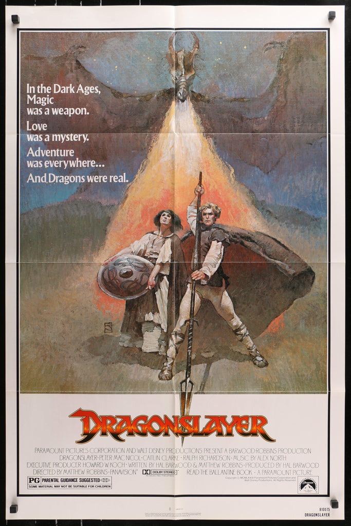 Dragonslayer Original Vintage Movie Poster