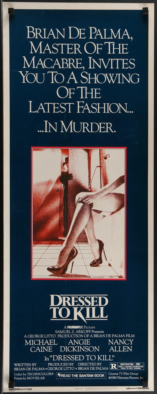 Dressed to Kill Original Vintage Movie Poster