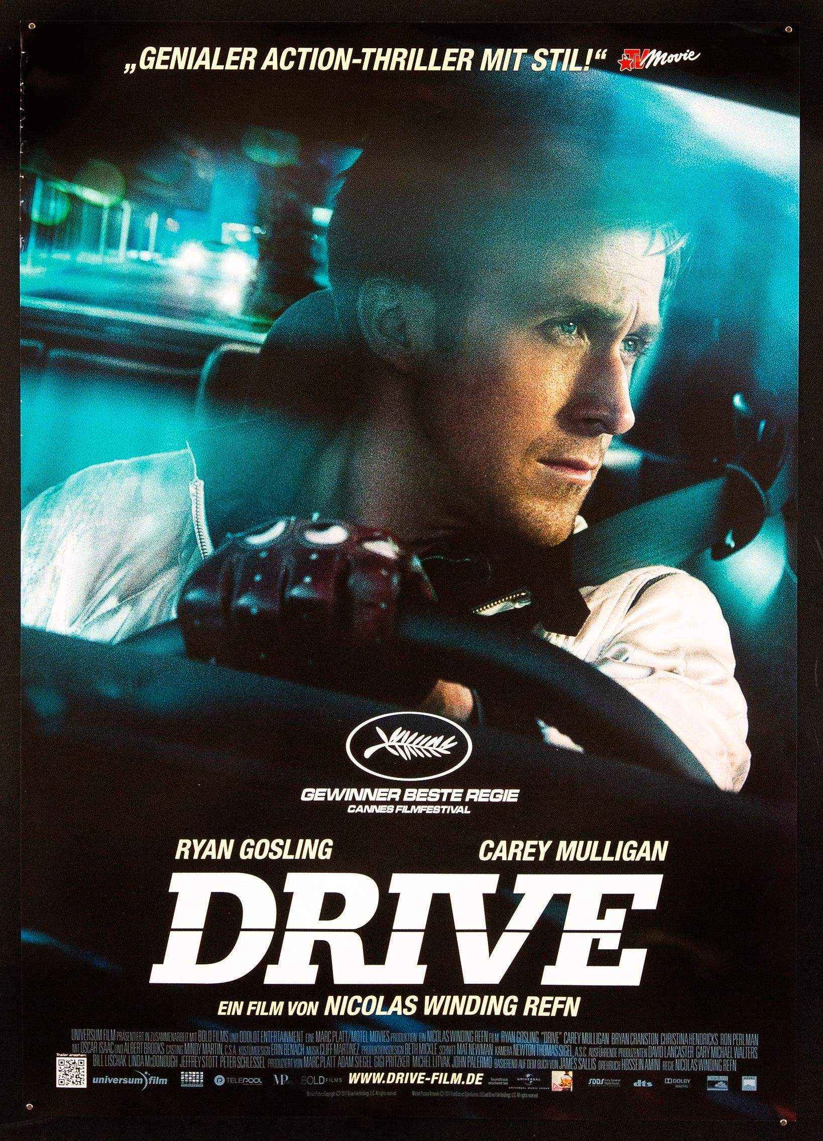 Drive Movie Poster 2011 German A1 (23x33)