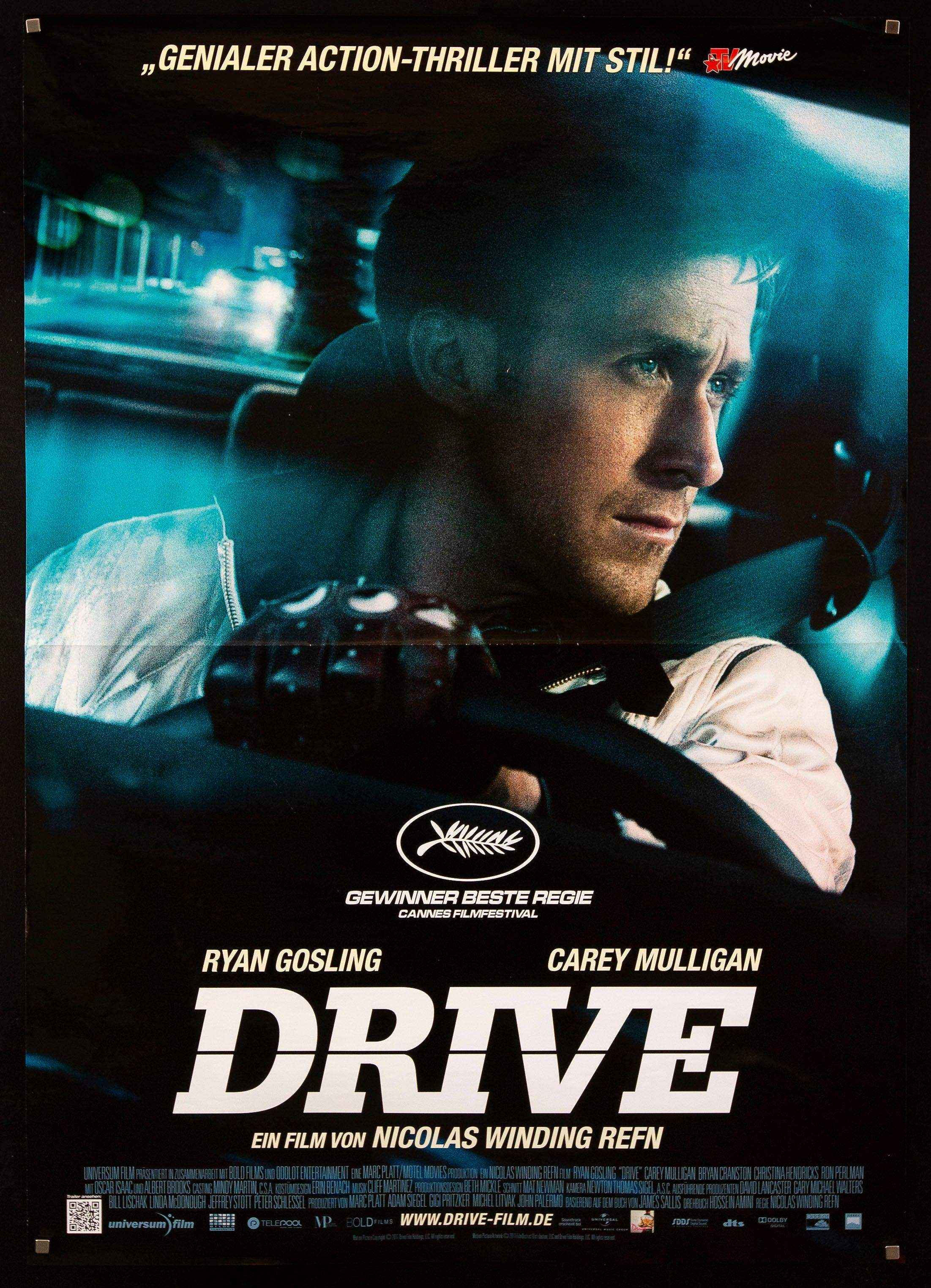 Drive Movie Poster 2011 German A0 (33x46)