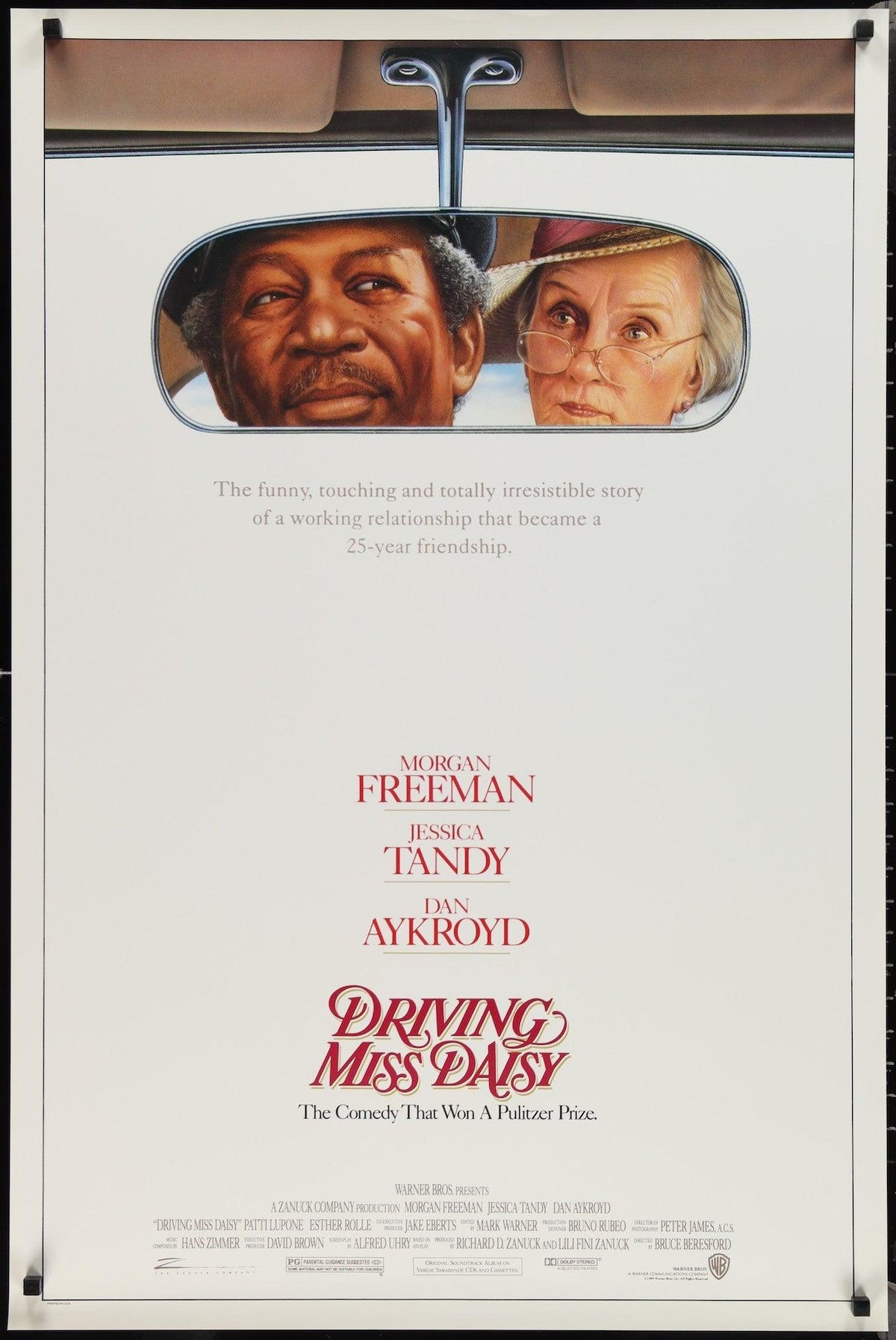 Driving Miss Daisy Original Vintage Movie Poster