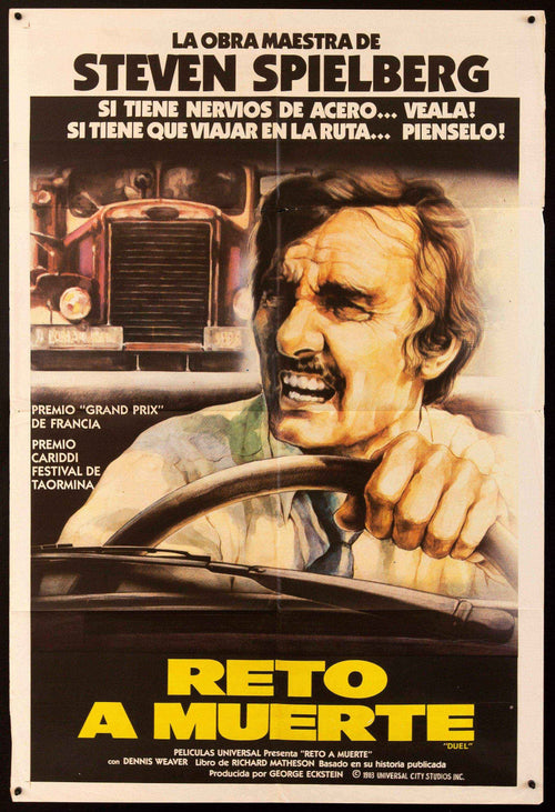 Duel Original Vintage Movie Poster