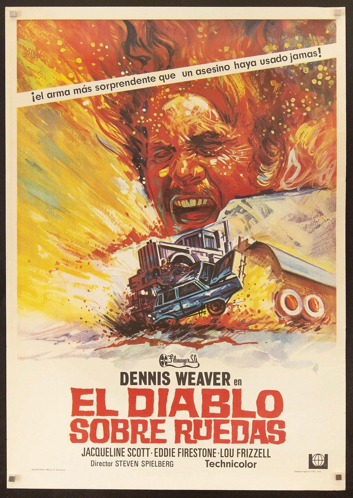 Duel Original Vintage Movie Poster