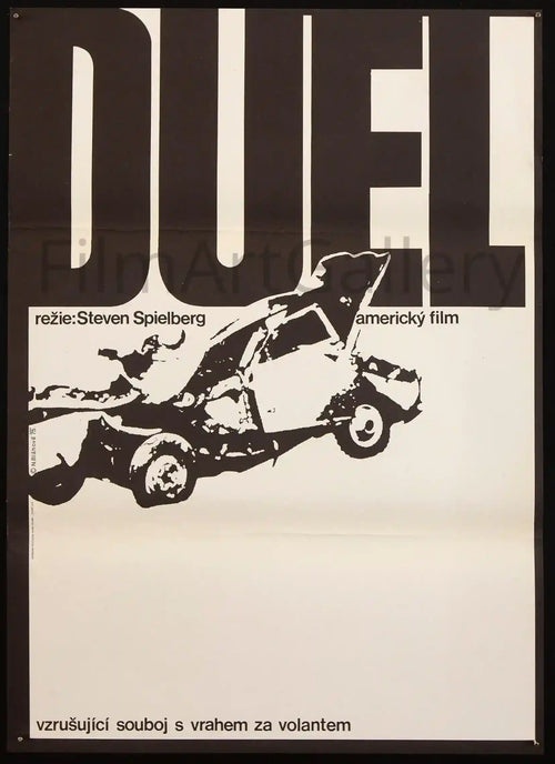 Duel Original Vintage Movie Poster