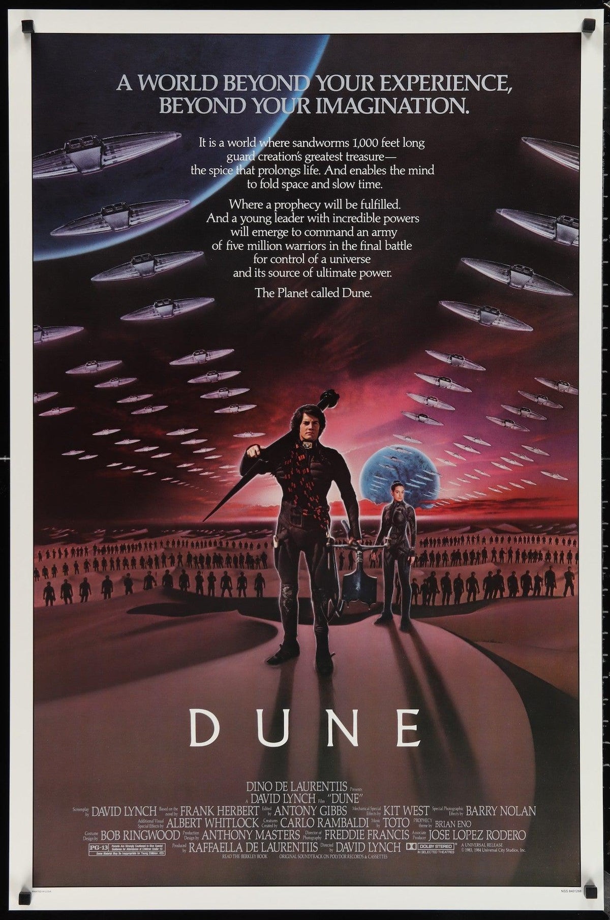 Dune Original Vintage Movie Poster