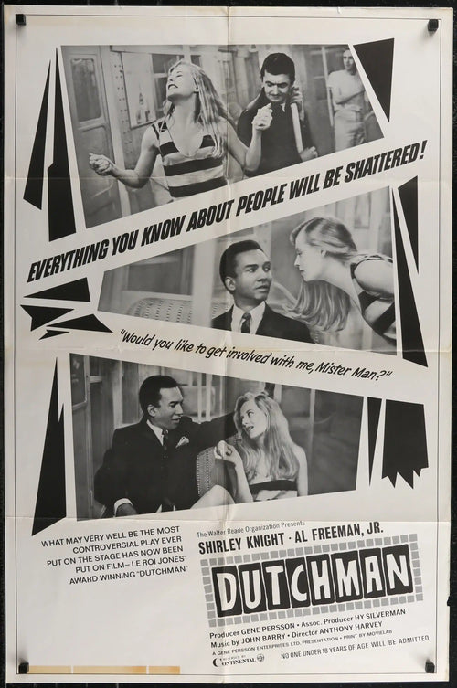 Dutchman Original Vintage Movie Poster