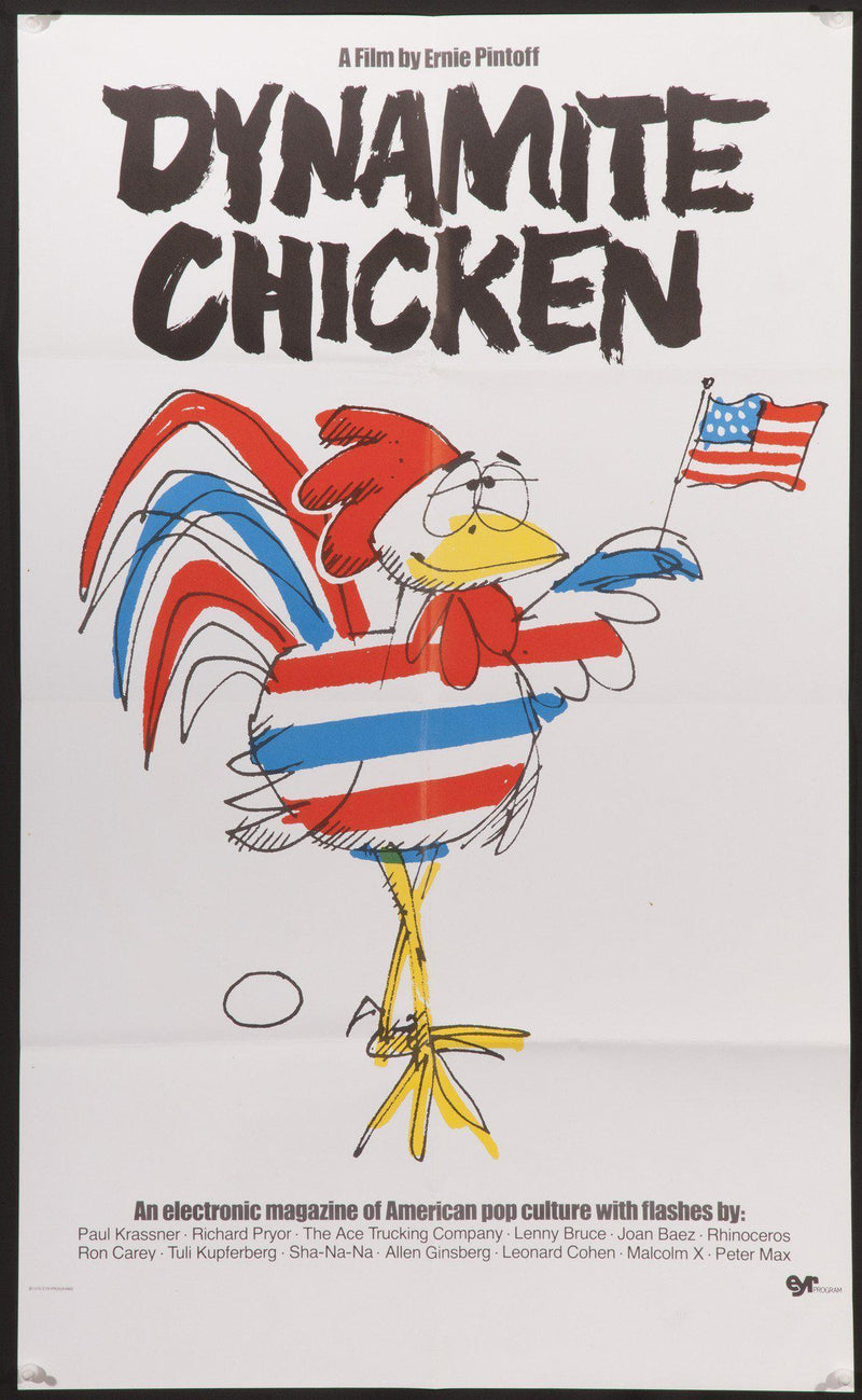 Dynamite Chicken 19x32 Original Vintage Movie Poster