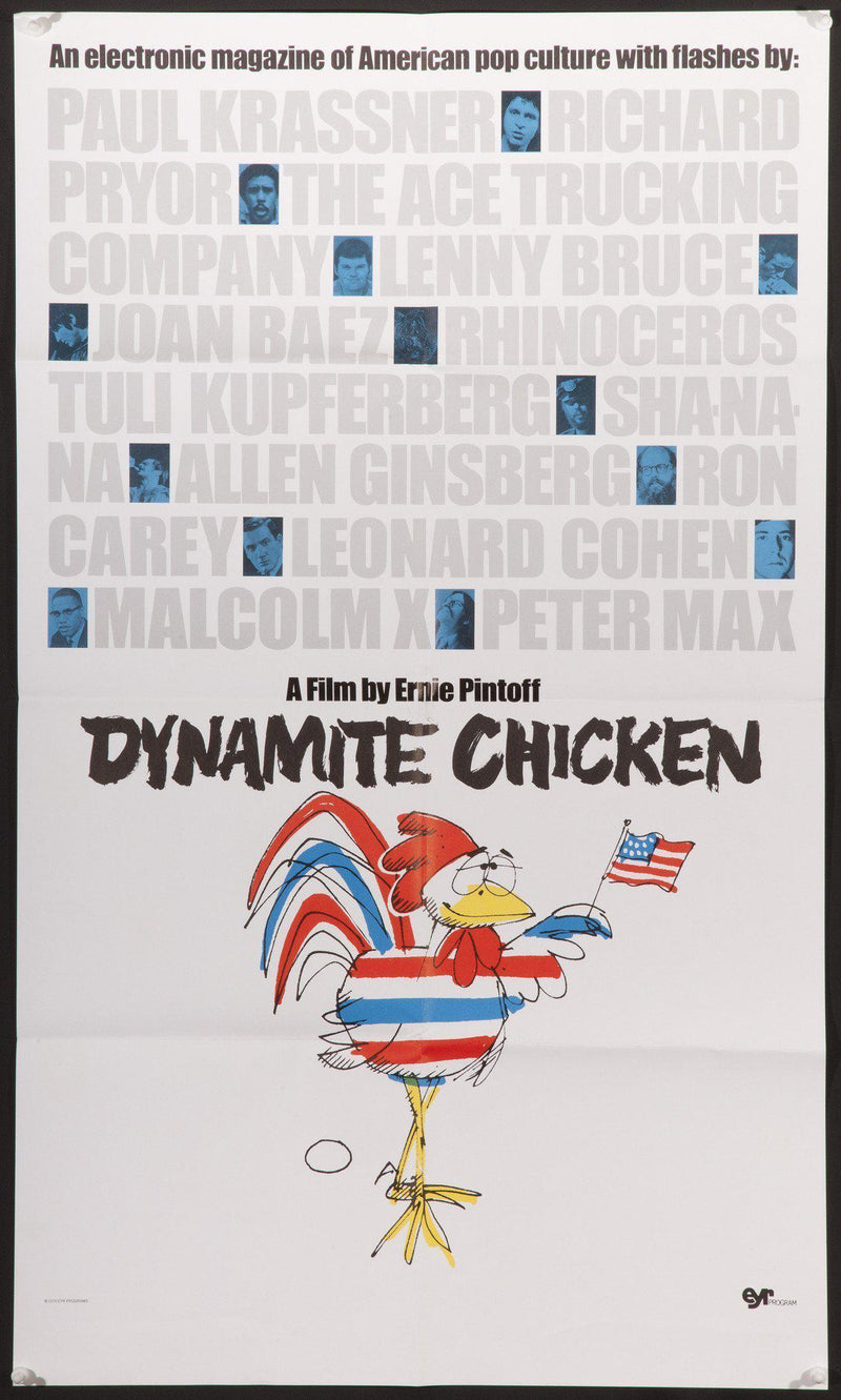 Dynamite Chicken 19x33 Original Vintage Movie Poster