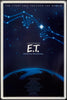 E.T. Original Vintage Movie Poster