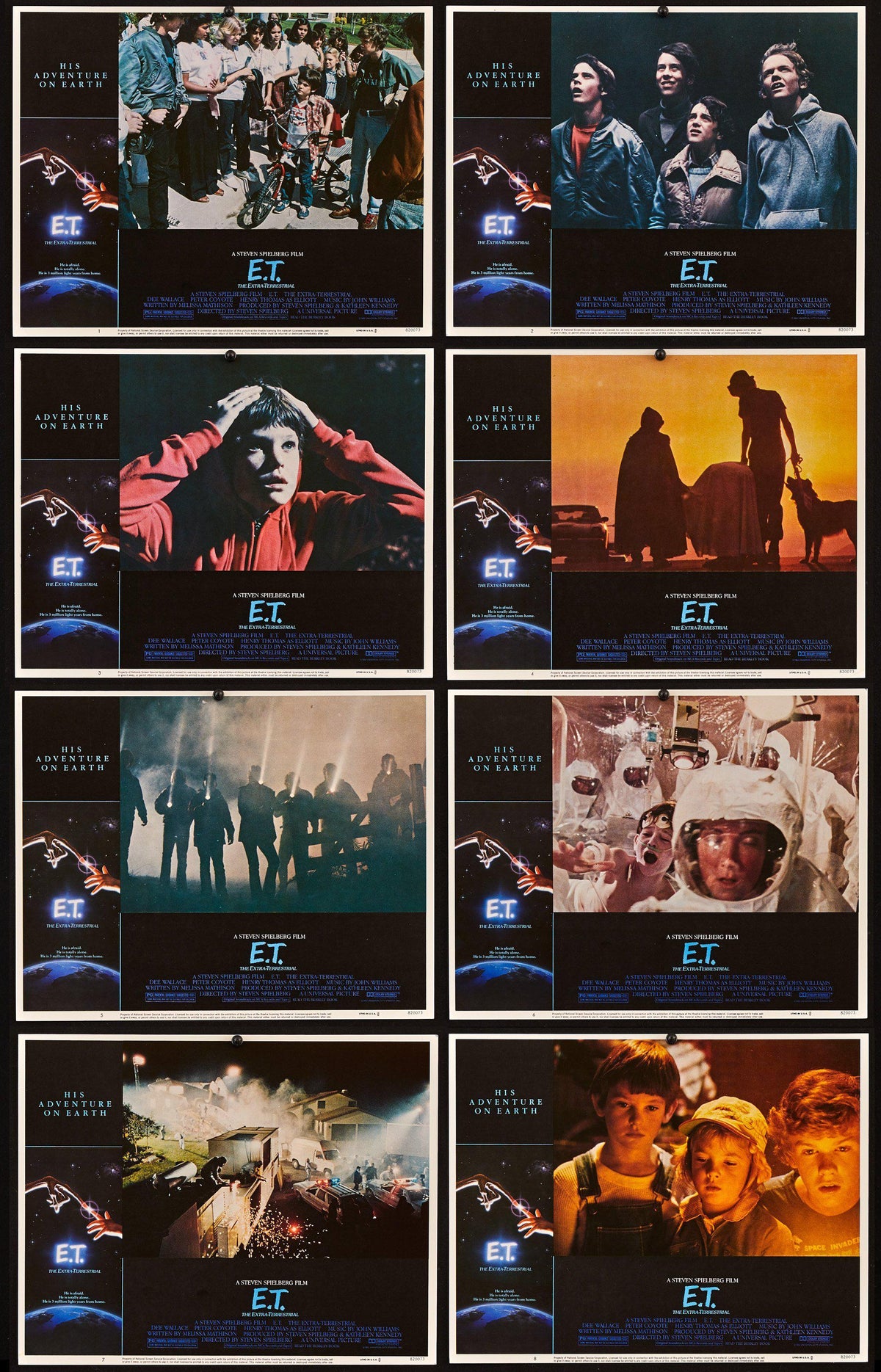 E.T. Original Vintage Movie Poster