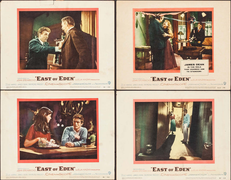 East of Eden Lobby Cards Original Vintage Movie Poster