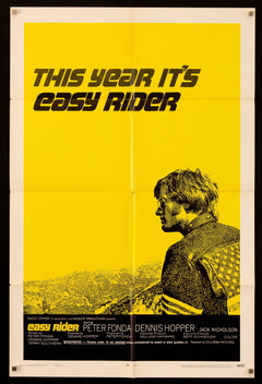Easy Rider Movie Poster 1969 1 Sheet (27x41)
