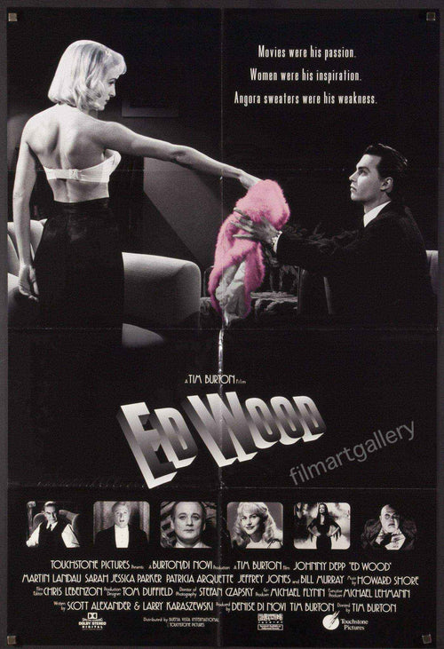 Ed Wood Original Vintage Movie Poster