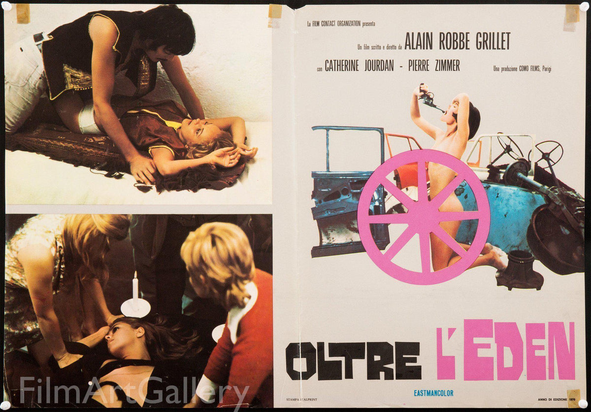Eden and After (L&#39;Eden et Apres/Oltre L&#39;Eden) Italian Photobusta (18x26) Original Vintage Movie Poster