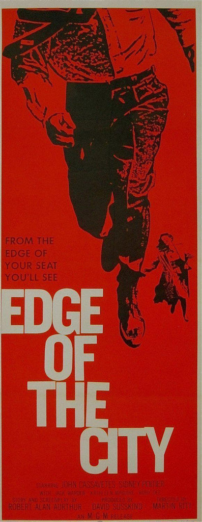 Edge of the City Insert (14x36) Original Vintage Movie Poster