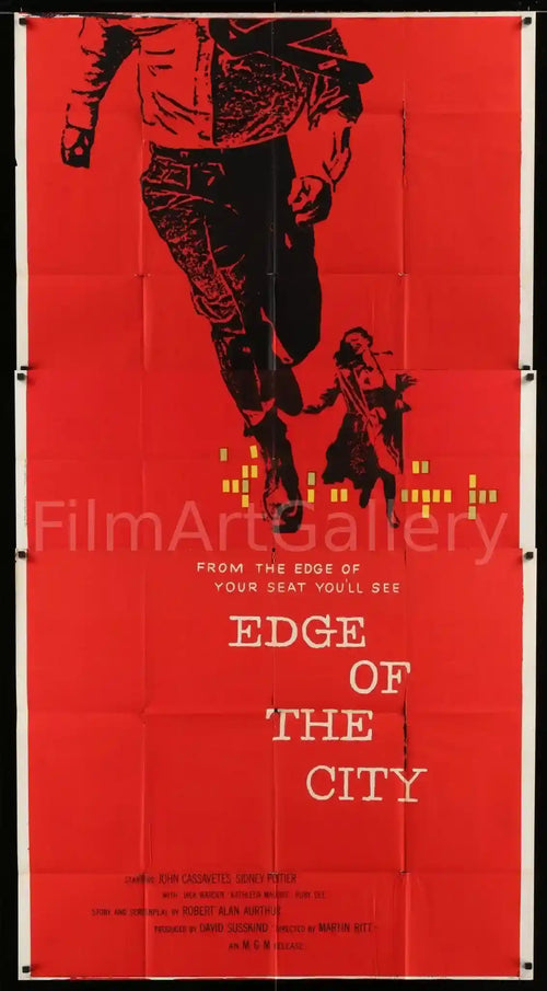 Edge of the City Original Vintage Movie Poster