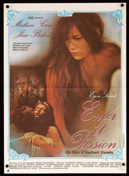 Egon Schiele: Excess and Punishment Original Vintage Movie Poster