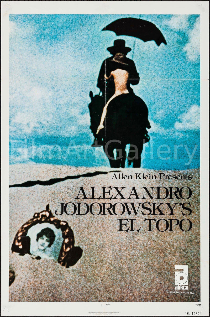 El Topo 1 Sheet (27x41) Original Vintage Movie Poster