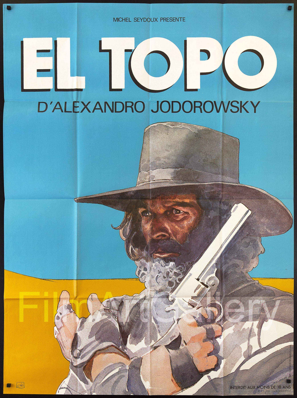 El Topo Original Vintage Movie Poster