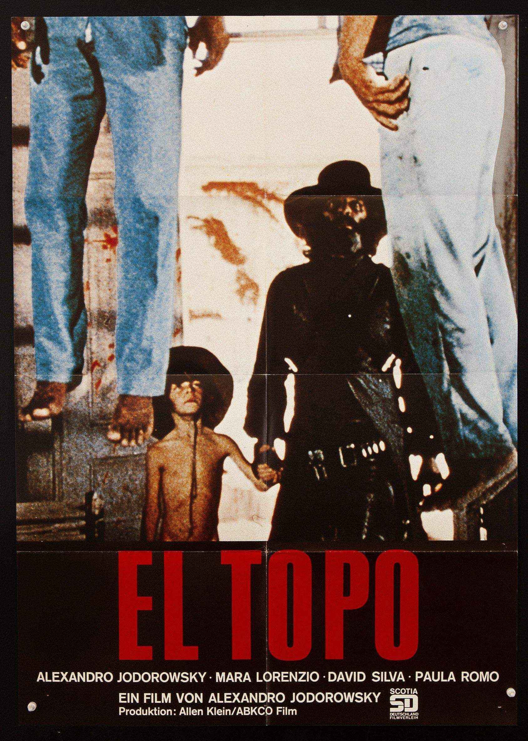 El Topo Movie Poster 1975 German A1 (23x33)