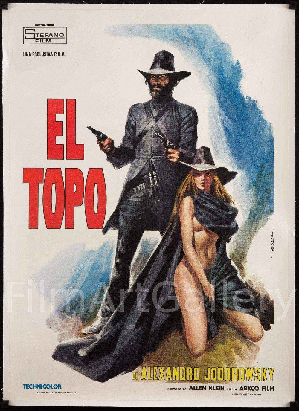El Topo Original Vintage Movie Poster