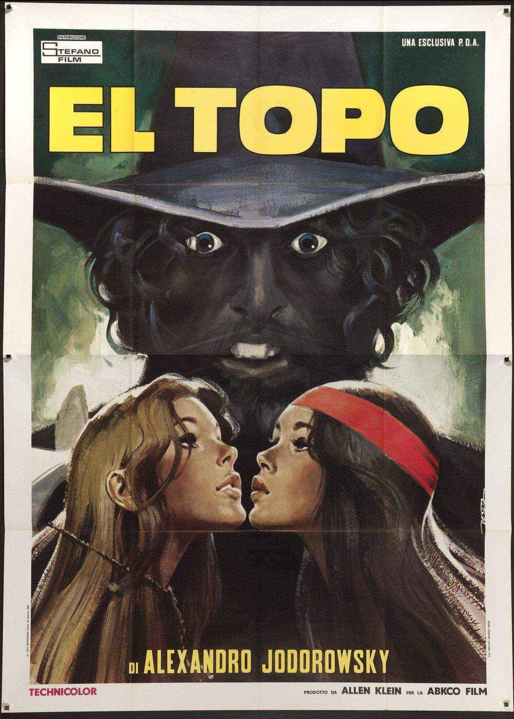 El Topo Original Vintage Movie Poster
