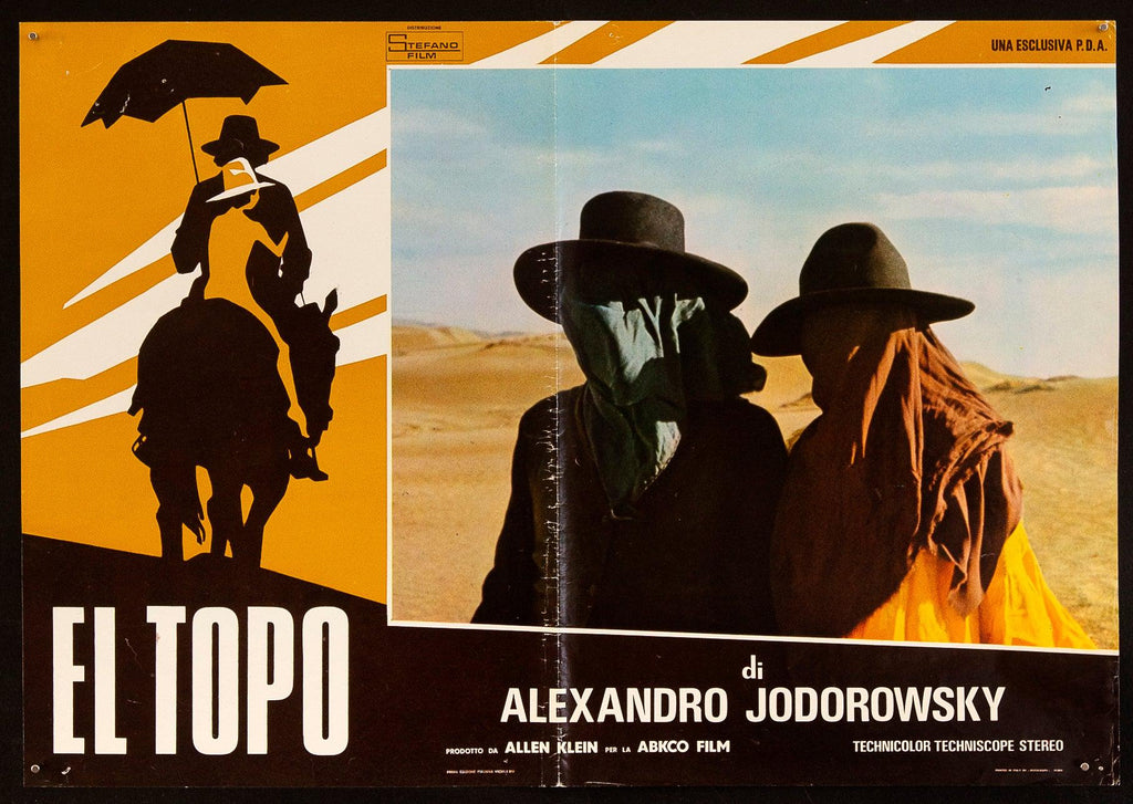 El Topo Original Vintage Movie Poster